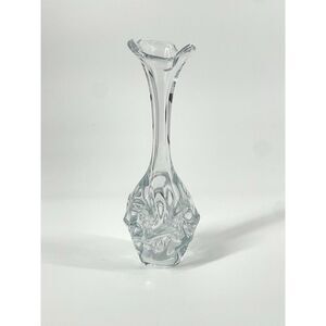 Vintage MCM Aseda Glass Scandinavian Swedish Vase Artist Börne Augustsson 10”